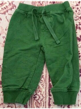 Mother's Promise Cute Green Sweatpants RN157444 Size 3-6 Months READ